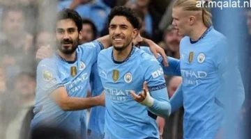 تشكيلة مانشستر سيتي أمام كريستال بالاس في الدوري الإنجليزي تتضمن مرموش على مقاعد البدلاء